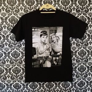 Retro Pop Culture Tattoo tshirt